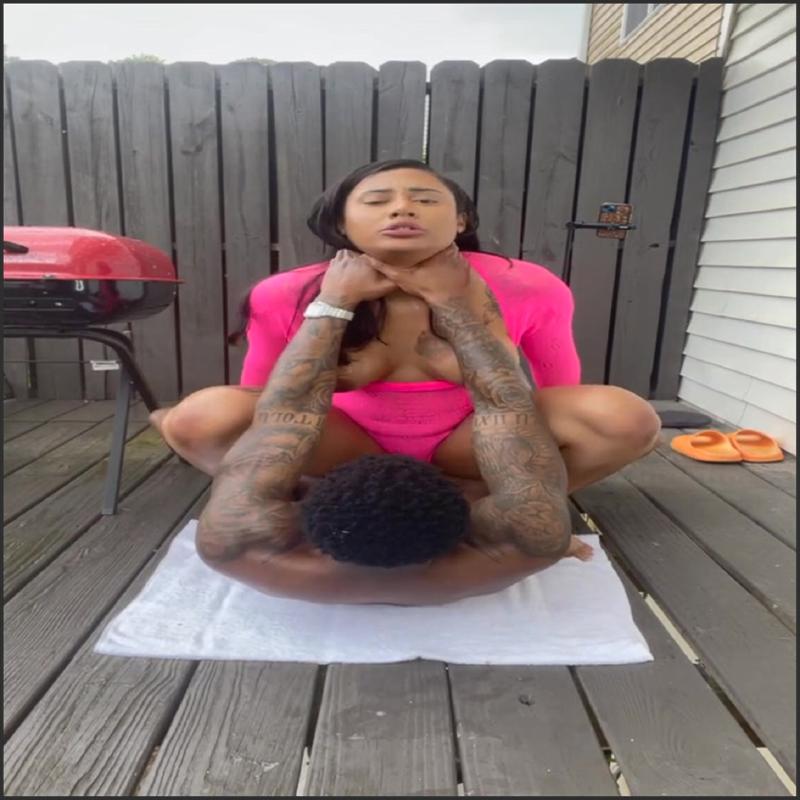 KattVonDon POV Outdoor-BBC-Sextape